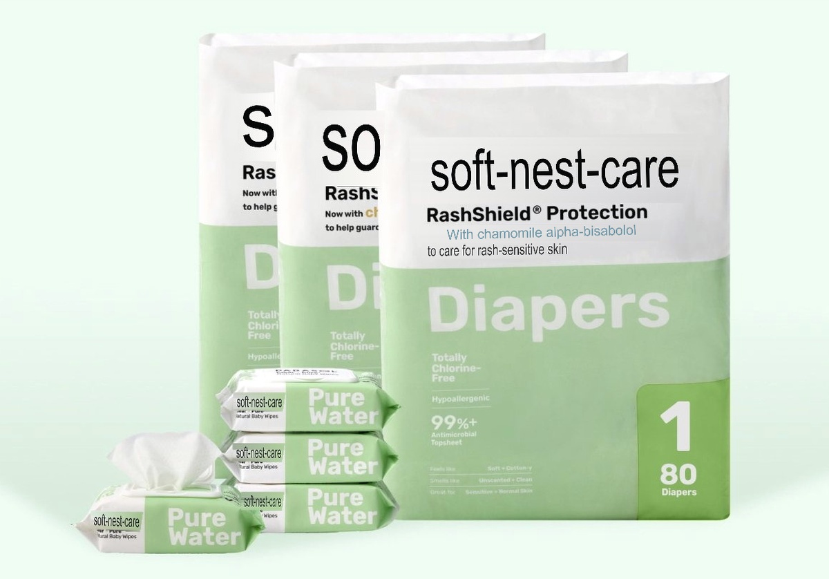 Newborn Gift Set by Soft Nest Care